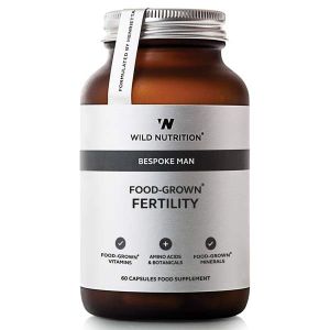 Wild Nutrition Bespoke Man Food-Grown Fertility 60 Capsules