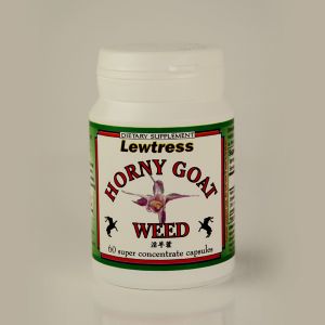 Lewtress Horny Goat Weed Super Concentrated 60 Gelatine Capsules