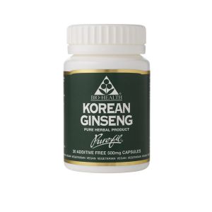 Bio-health Panax (korean) Ginseng 500mg 30 Vegetarian Capsules