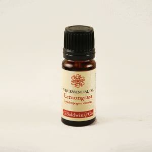 Baldwins Lemongrass (cymbopogon Citratus) Essential Oil