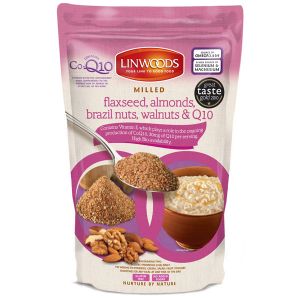 Linwoods Milled Flaxseed, Almonds, Brazil Nuts, Walnuts & Co-q10 360g