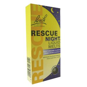 Bach Flower Rescue Night Liquid Melts 28 Capsules