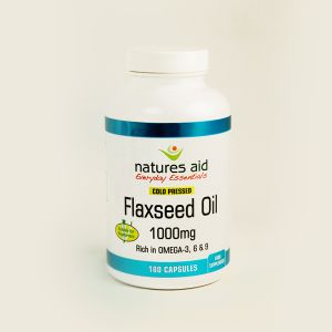 Natures Aid Flaxseed Oil Capsules