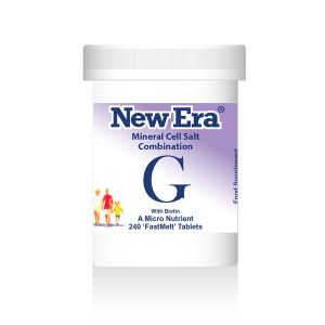 New Era Mineral Cell Salts Combination G 240 'fastmelt' Tablets