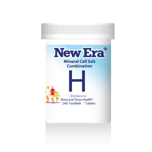 New Era Mineral Cell Salts Combination H 240 'fastmelt' Tablets