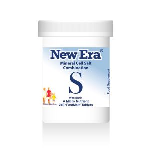 New Era Mineral Cell Salts Combination S 240 'fastmelt' Tablets