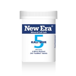 New Era Mineral Cell Salts No.5 Kali Mur (potassium Chloride) 240 'fastmelt' Tablets