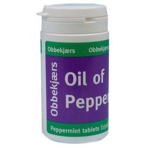 Obbekjaers Oil Of Peppermint 150 Tablets