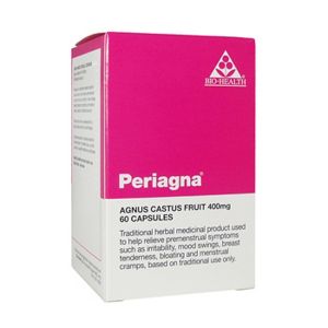 Bio-health Periagna (agnus Castus Fruit 400mg) 60 Vegetarian Capsules