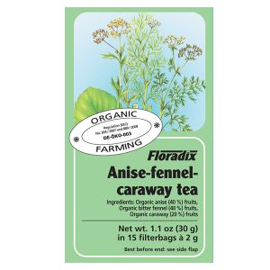 Salus House Organic Anise, Fennel & Caraway Tea Bags (15 Bags)