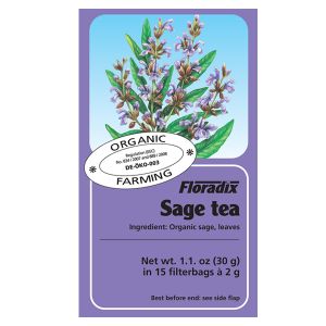 Salus House Organic Sage Tea Bags (15 Bags)