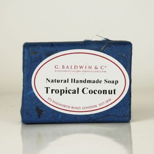 Baldwins Luxury Handmade Tropical Coconut Shampoo Soap 100g