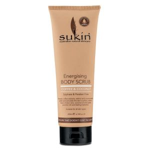 Sukin Natural Skincare Energising Body Scrub Coffee & Coconut 200ml