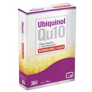 Quest Ubiquinol (100mg Ubiquinol + 10mg Vitamin B6) 30 Vegan Tablets