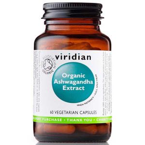 Viridian Organic Ashwagandha Extract 60 Capsules