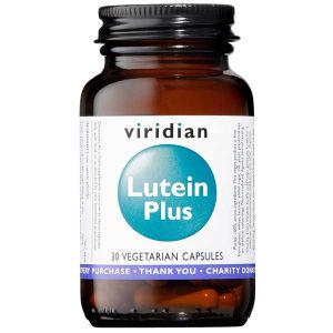 Viridian Lutein Plus 30 Vegetarian Capsules