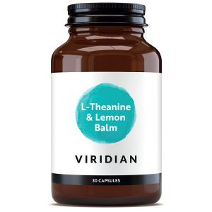 Viridian L-theanine & Lemon Balm 30 Vegetarian Capsules