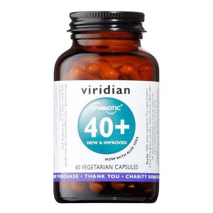 Viridian Synbiotic 40+ 60 Vegetarian Capsules
