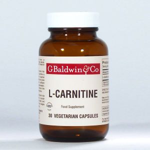 Baldwins Acetyl L-carnitine 500mg 30 Capsules | G Baldwin & Co