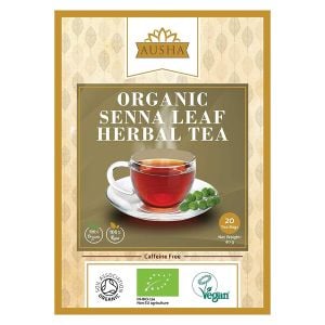 Ausha Organic Senna Leaf Herbal Tea 20 bags