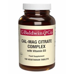 Baldwins Cal-mag Citrate Complex With Vitamin D3 100 Tablets