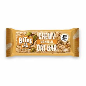Bites We Love Vanilla Chewy Oat Bar 30g