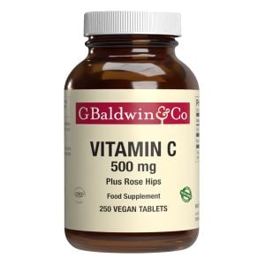 Baldwins Vitamin C 500mg Plus Rosehips