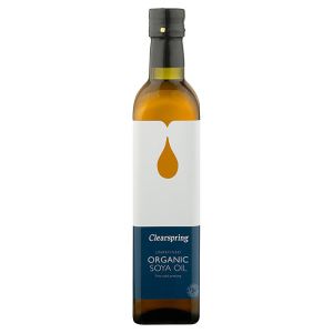 Clearspring Organic Unrefined Soya Oil 500ml