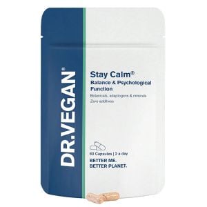 Dr. Vegan Stay Calm Manage Stress & Anxiety 60 capsules