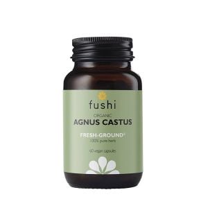 Fushi Organic Fresh Ground Chaste Tree (Agnus Castus) 60 Vegetarian Capsules