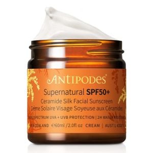 Antipodes Supernatural SPF 50+ Ceramide Silk Facial Sunscreen 60ml