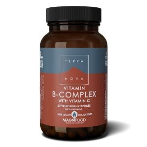 Terranova B Complex With Vitamin C 50 Vegetarian Capsules