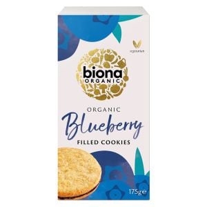 Biona Blueberry Filled Cookies 175g