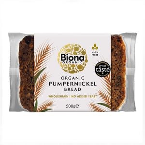 Biona Organic Pumpernickel Bread 500g