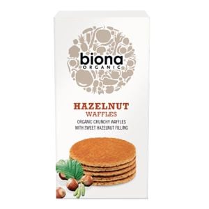 Biona Organic Hazelnut Waffles 175g
