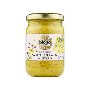 Biona Organic Wholegrain Mustard 200g