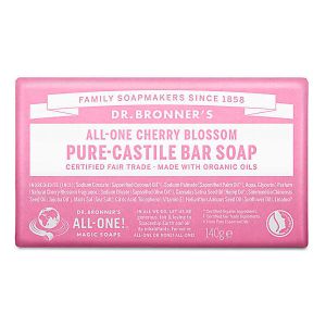 Dr Bronners Cherry Blossom Soap Bar 140g