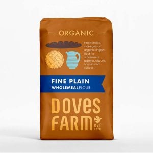 Doves Farm Organic Plain Wholemeal Flour 1kg