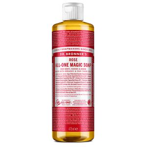 Dr Bronner Rose Liquid Soap 475ml