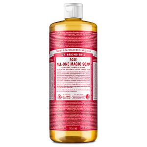 Dr Bronner Rose Liquid Soap 944ml