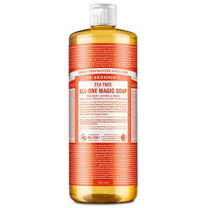 Dr Bronner Pure Liquid Castile Soap Tea Tree 946ml