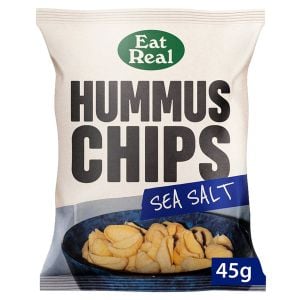Eat Real Hummus Chips Sea Salt 40g