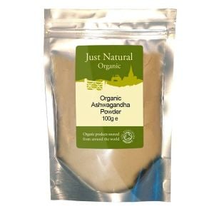 Just Natural Organic Ashwagandha Powder 100g