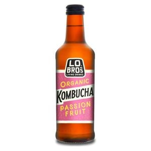 Lo Bros Organic Passionfruit Kombucha 330ml
