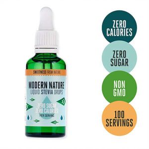 Modern Nature Stevia Drops Sweetener 50ml