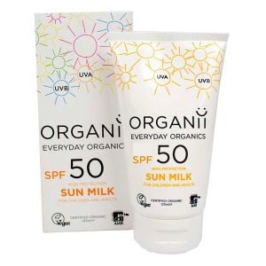 Organii SPF50 Sun Milk 125ml