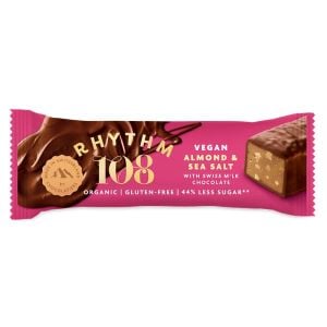 Rhythm 108 Almond and Sea Salt Bar 33g