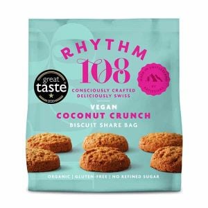 Rhythm 108 Coconut Crunch Biscuit Share Bag 135g