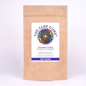 The Clay Cure EMF Wave Cleanse Bath and Body Scrub 450g