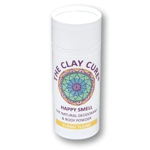 The Clay Cure Happy Smell  Ylang Ylang Body Powder 60g